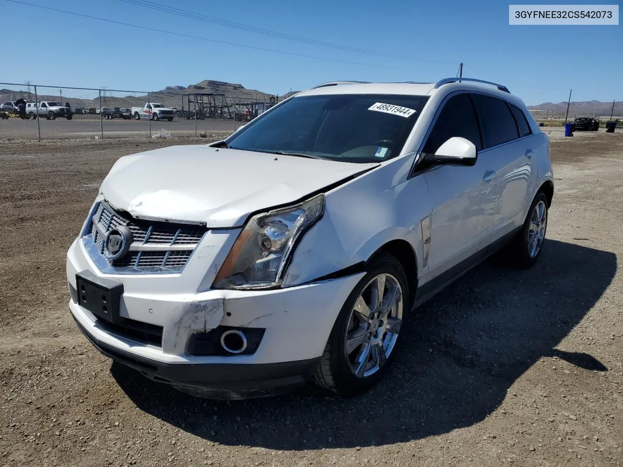 2012 Cadillac Srx Performance Collection VIN: 3GYFNEE32CS542073 Lot: 48931944