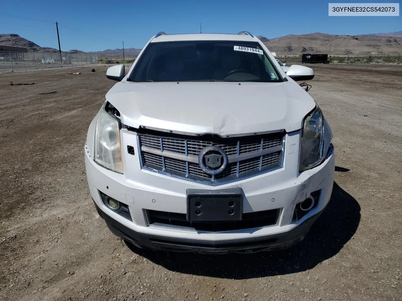 2012 Cadillac Srx Performance Collection VIN: 3GYFNEE32CS542073 Lot: 48931944