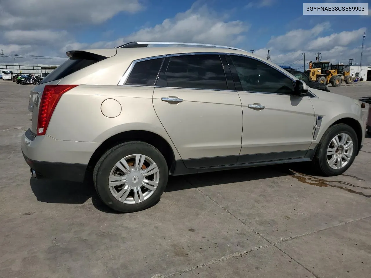 2012 Cadillac Srx Luxury Collection VIN: 3GYFNAE38CS569903 Lot: 58211054