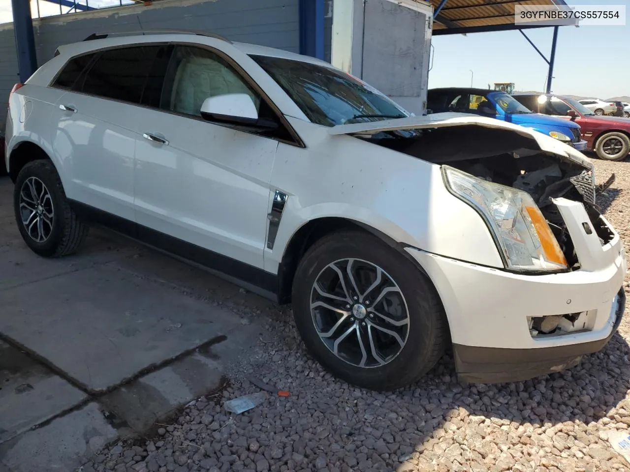 2012 Cadillac Srx Performance Collection VIN: 3GYFNBE37CS557554 Lot: 61877174