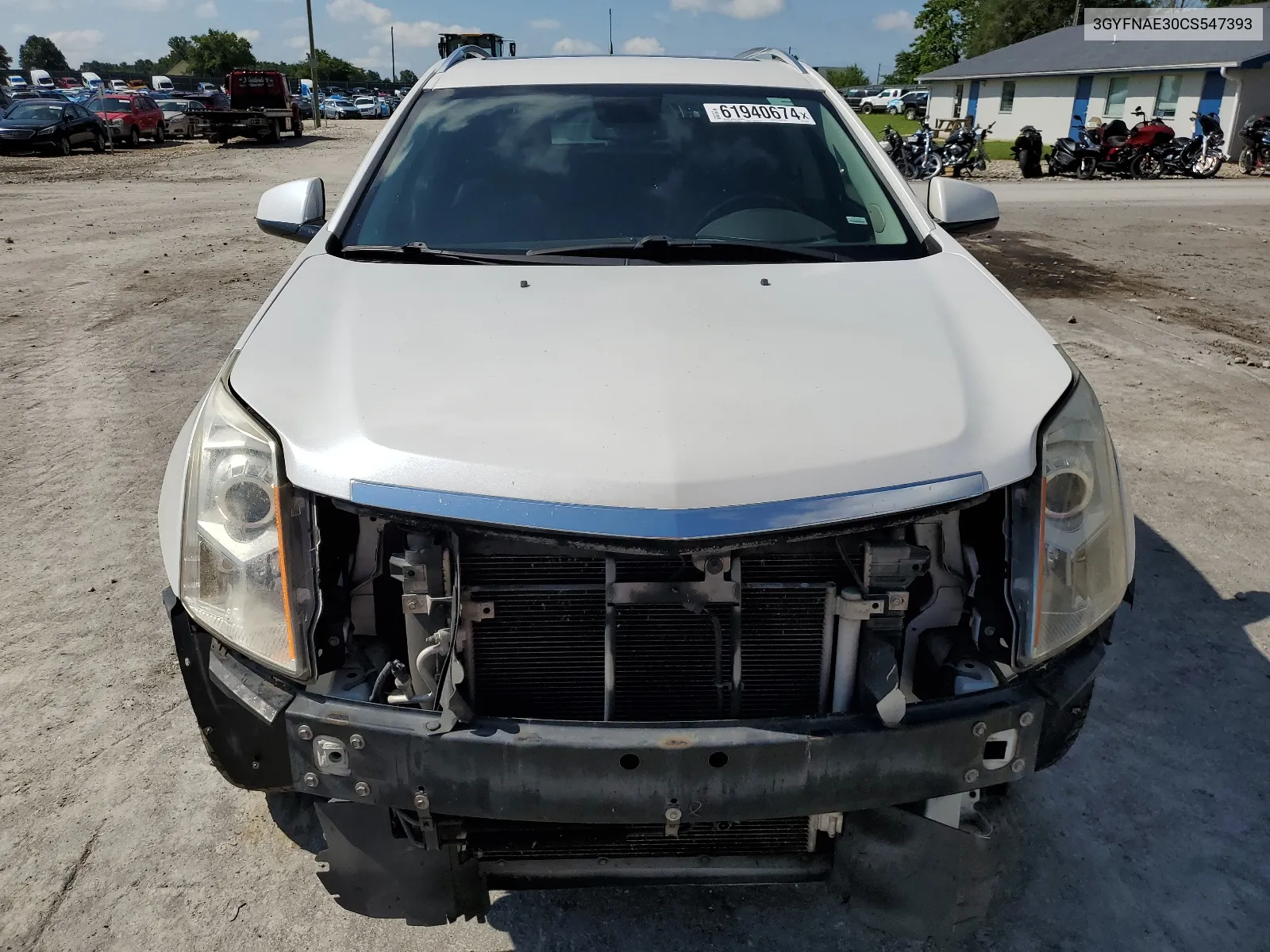 3GYFNAE30CS547393 2012 Cadillac Srx Luxury Collection