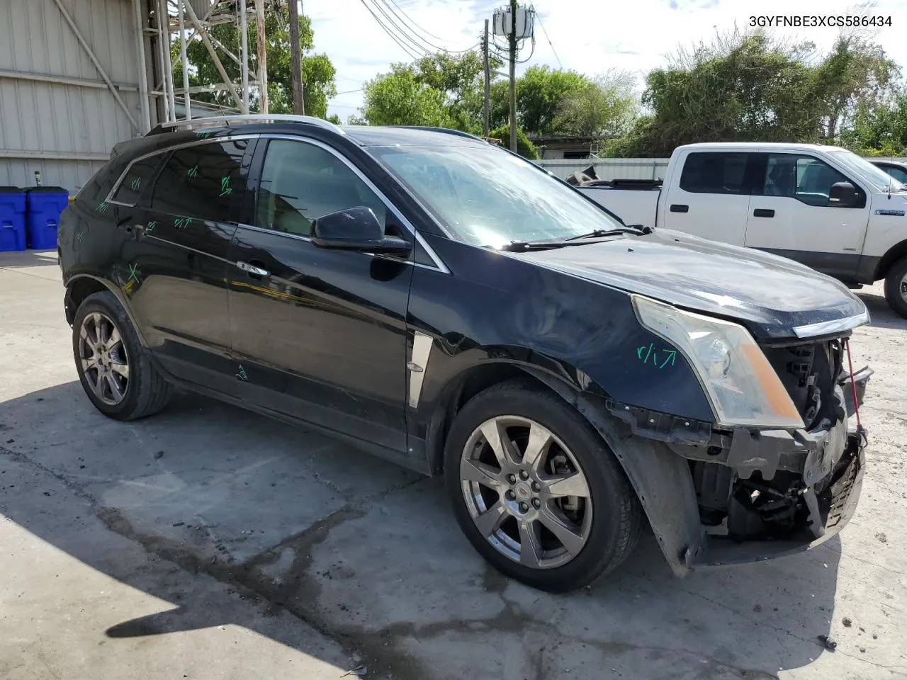 2012 Cadillac Srx Performance Collection VIN: 3GYFNBE3XCS586434 Lot: 62879274