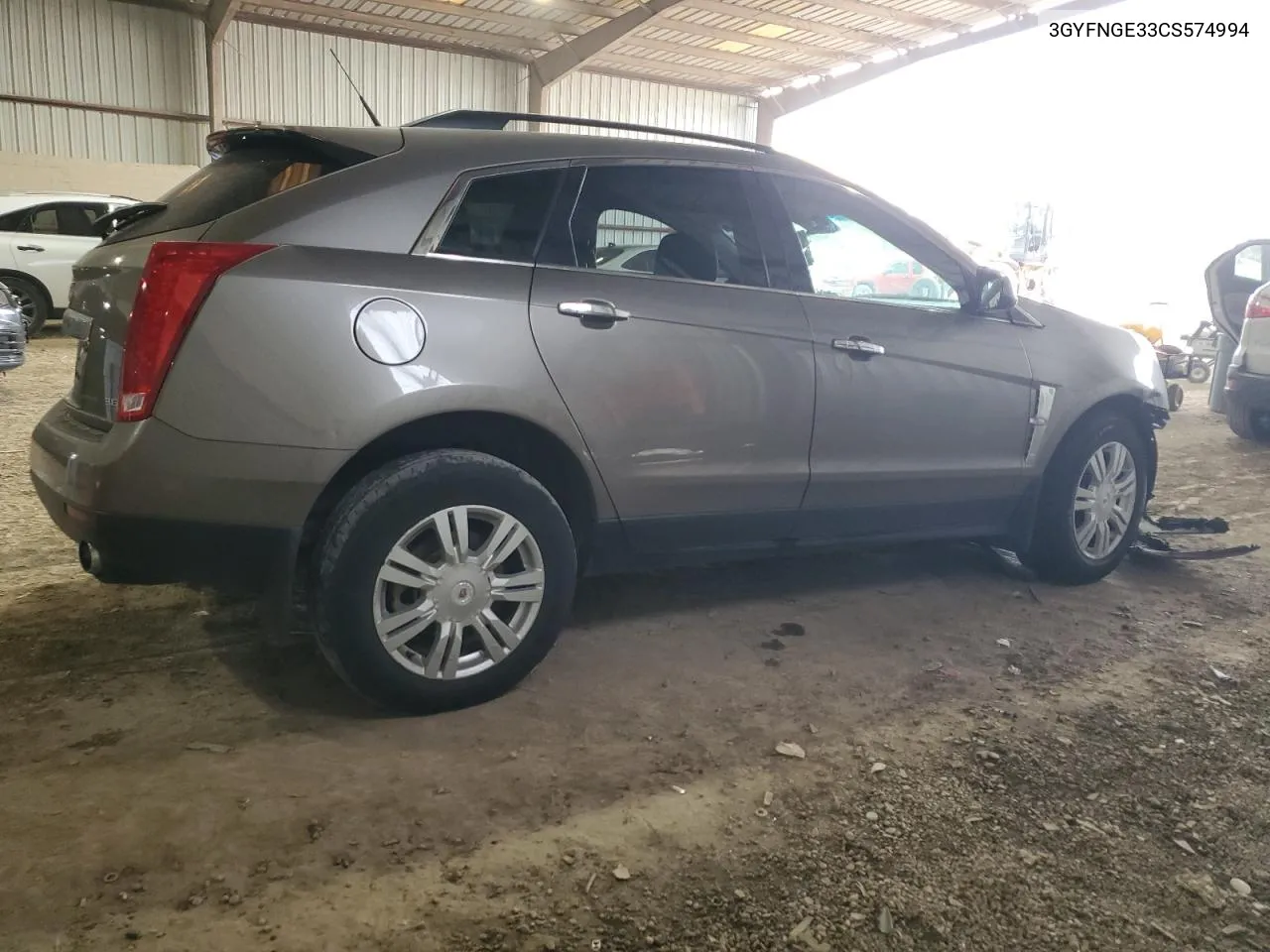 2012 Cadillac Srx VIN: 3GYFNGE33CS574994 Lot: 63609884