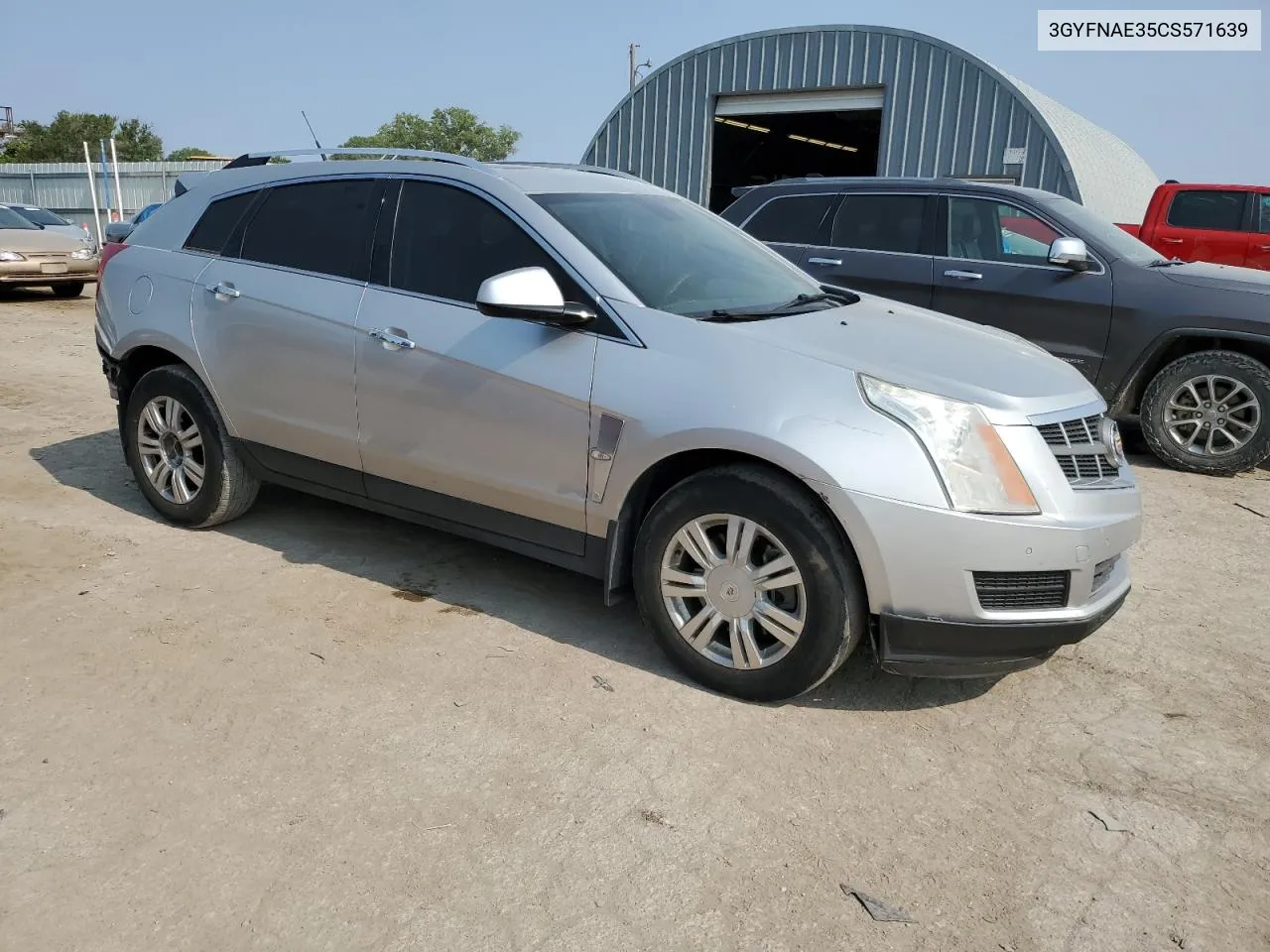 3GYFNAE35CS571639 2012 Cadillac Srx Luxury Collection