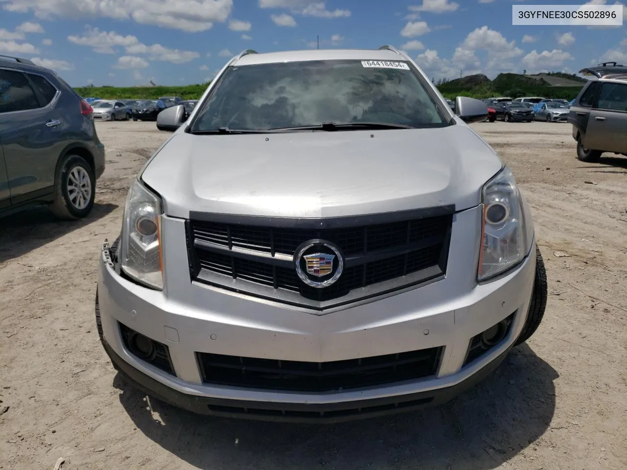 2012 Cadillac Srx Performance Collection VIN: 3GYFNEE30CS502896 Lot: 64418454