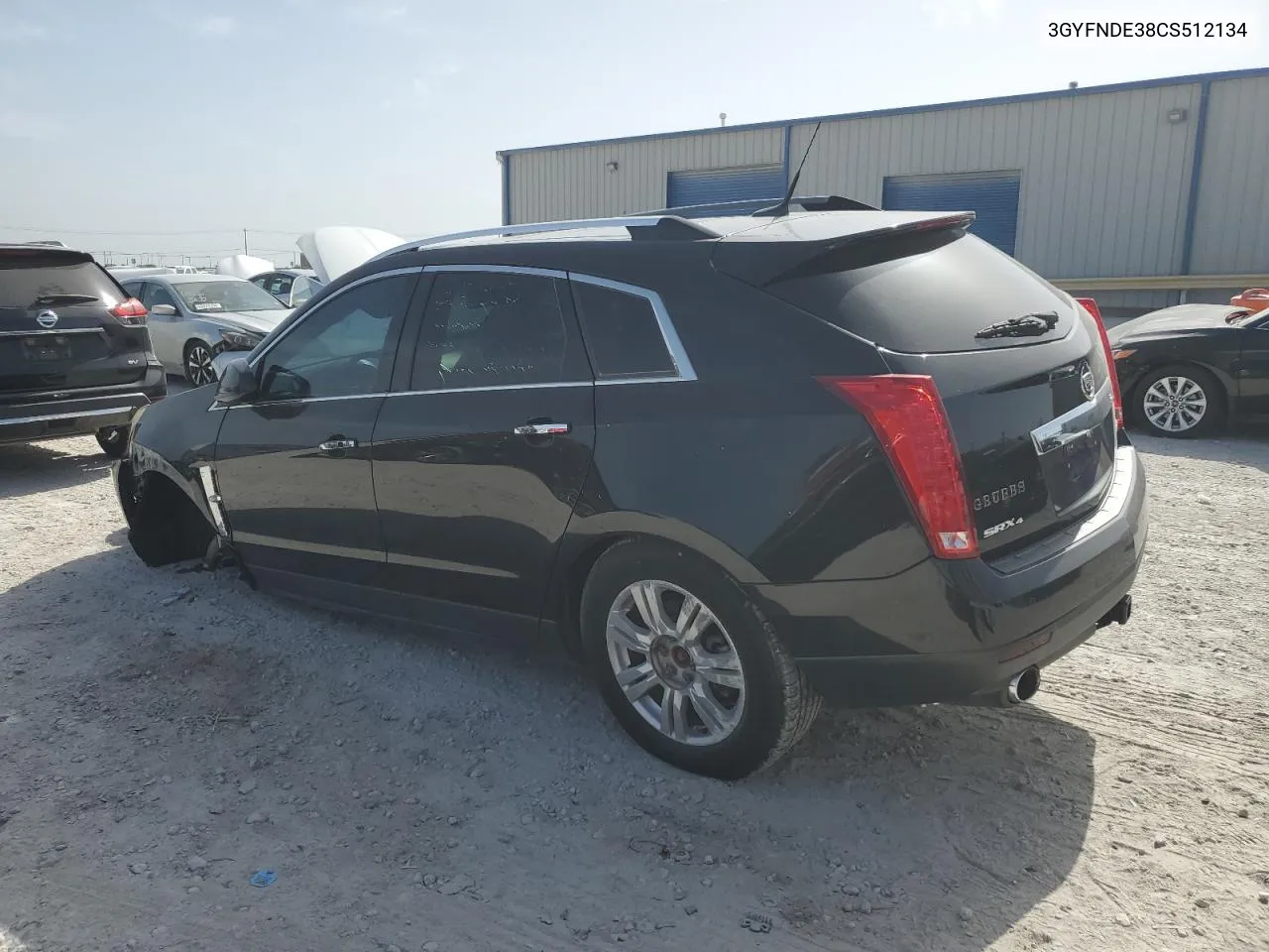 3GYFNDE38CS512134 2012 Cadillac Srx Luxury Collection