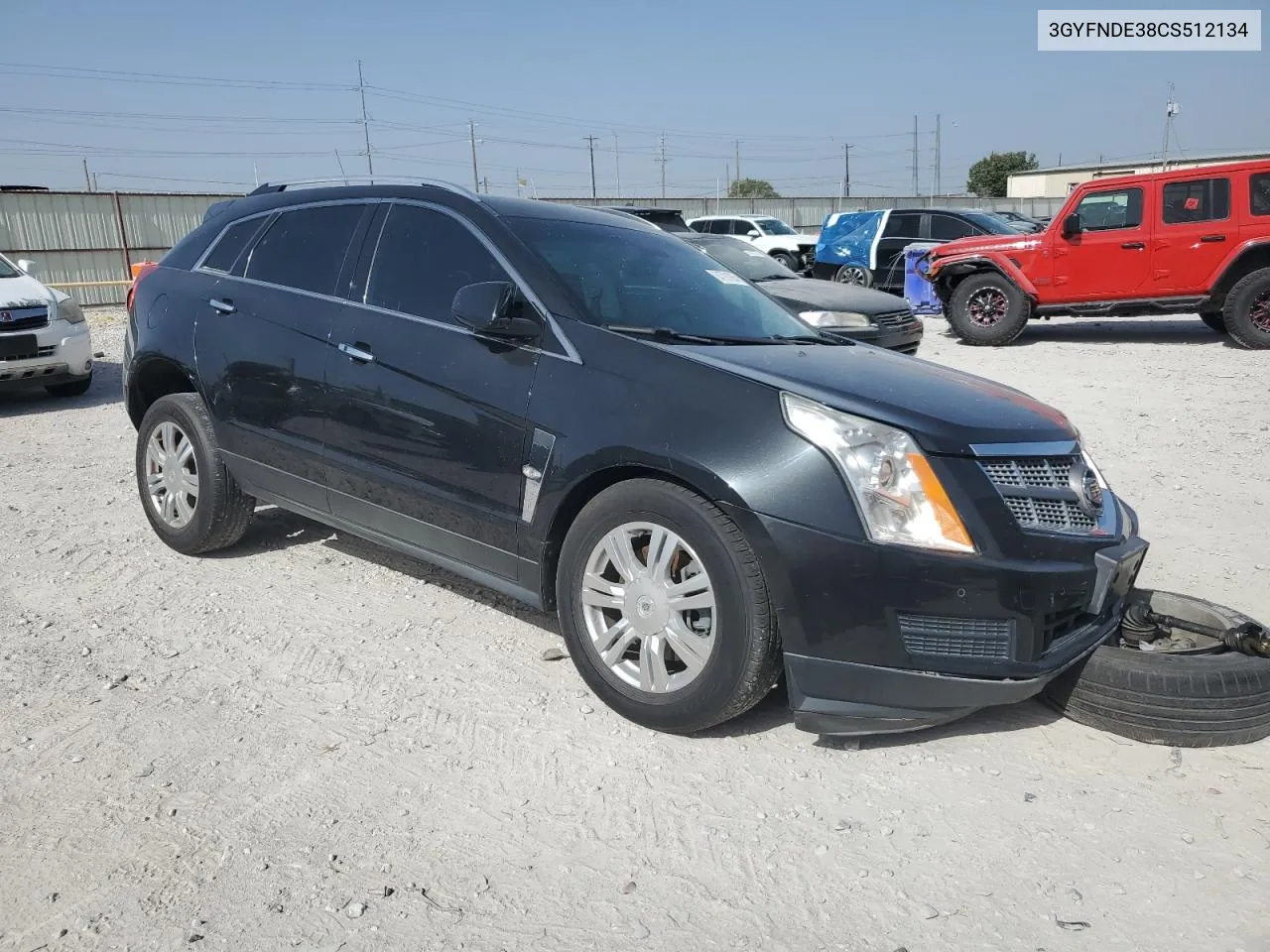 3GYFNDE38CS512134 2012 Cadillac Srx Luxury Collection