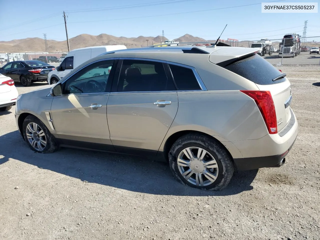 2012 Cadillac Srx Luxury Collection VIN: 3GYFNAE37CS505237 Lot: 64816824