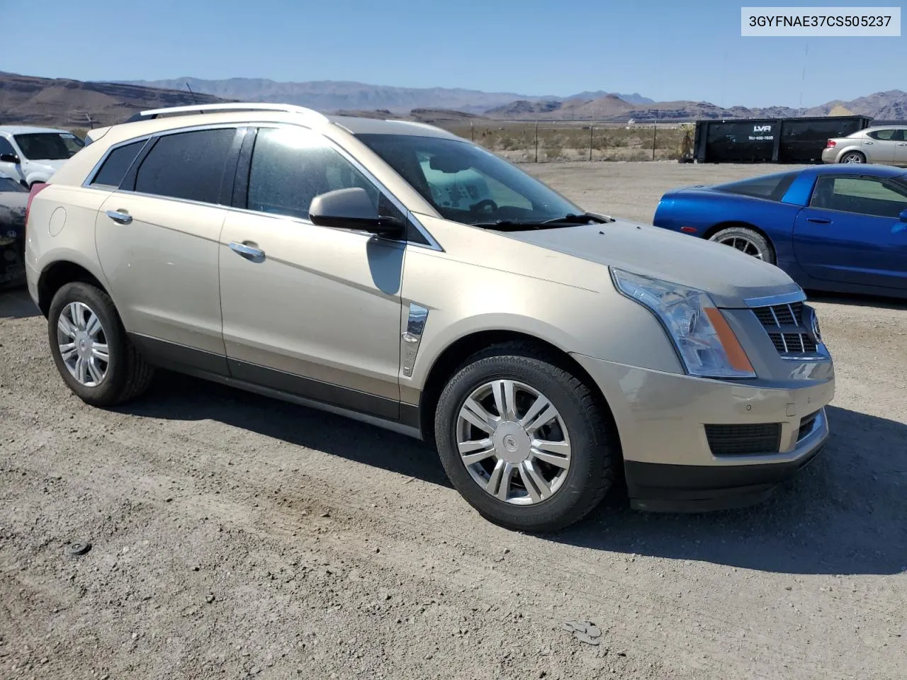 2012 Cadillac Srx Luxury Collection VIN: 3GYFNAE37CS505237 Lot: 64816824