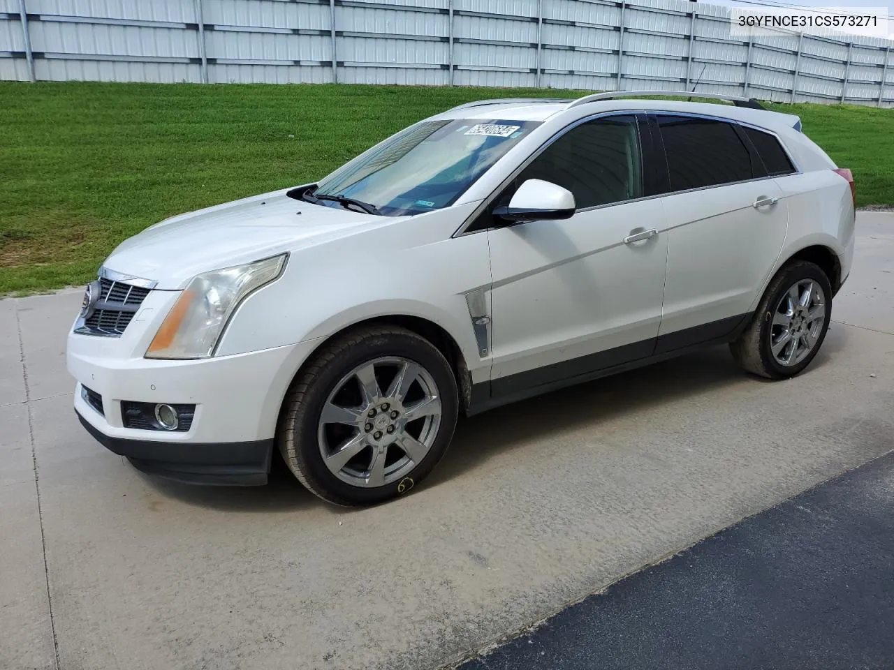 2012 Cadillac Srx Premium Collection VIN: 3GYFNCE31CS573271 Lot: 65420684