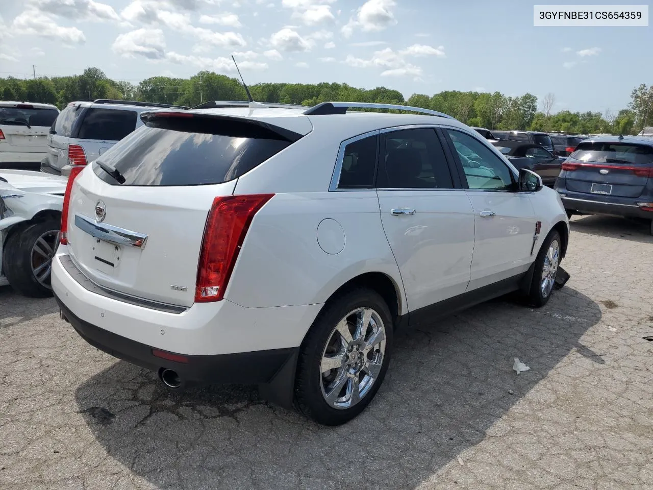 2012 Cadillac Srx Performance Collection VIN: 3GYFNBE31CS654359 Lot: 65473614