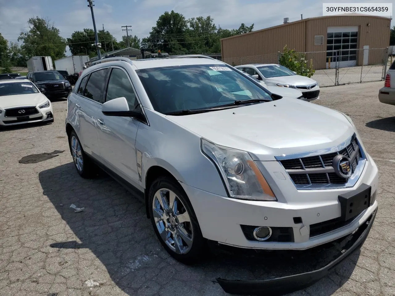 2012 Cadillac Srx Performance Collection VIN: 3GYFNBE31CS654359 Lot: 65473614