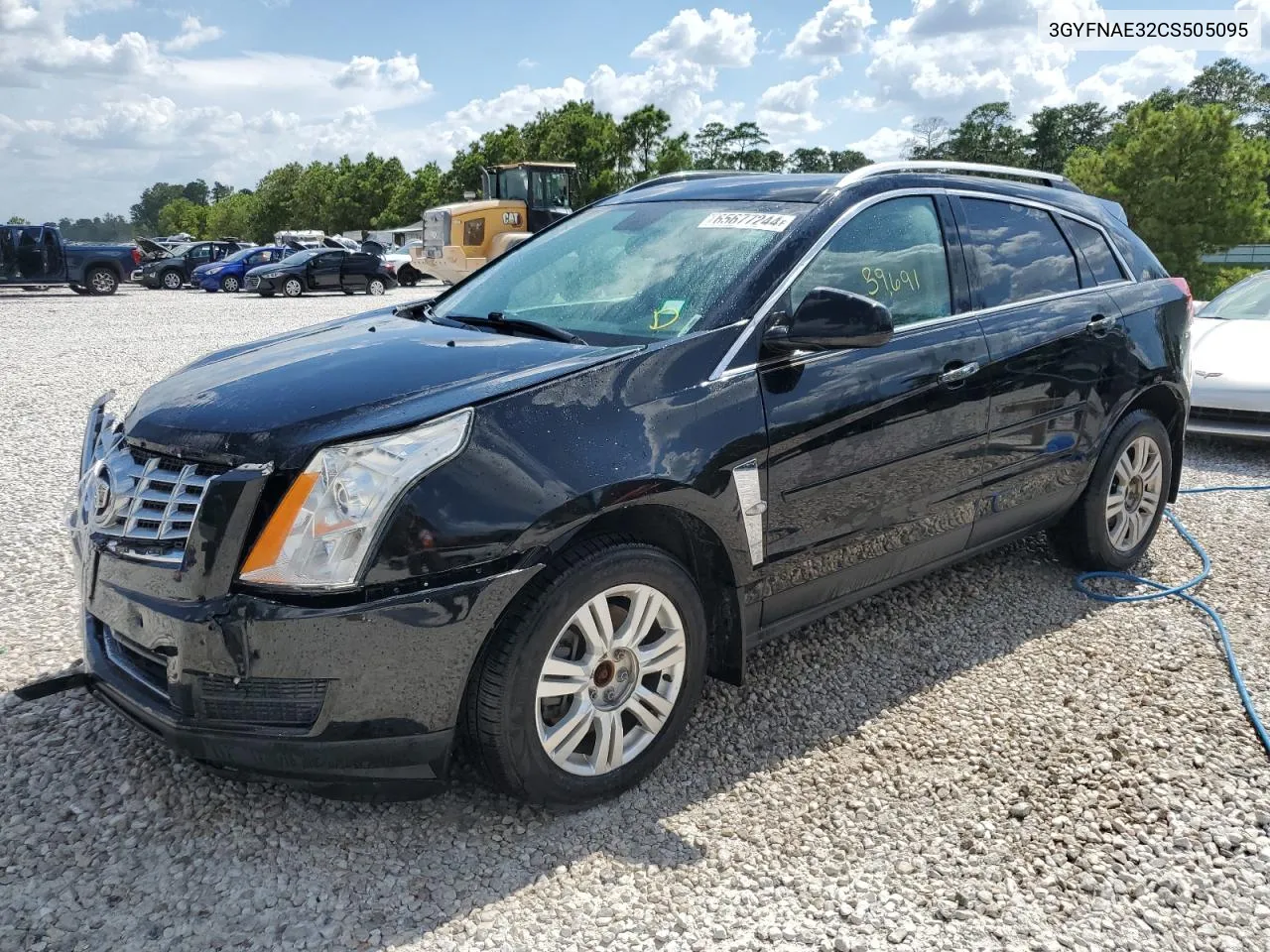 3GYFNAE32CS505095 2012 Cadillac Srx Luxury Collection