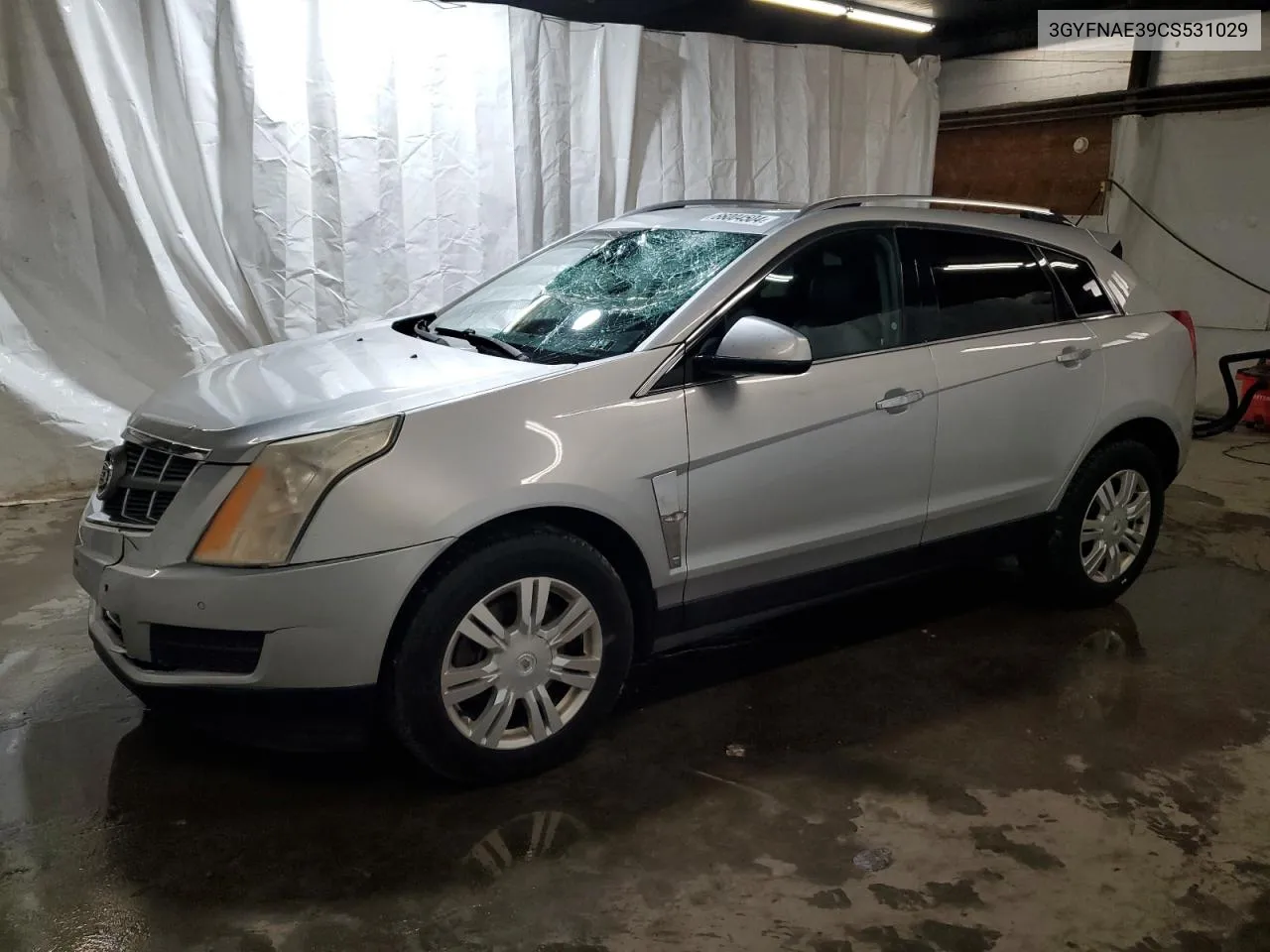 2012 Cadillac Srx Luxury Collection VIN: 3GYFNAE39CS531029 Lot: 66004504