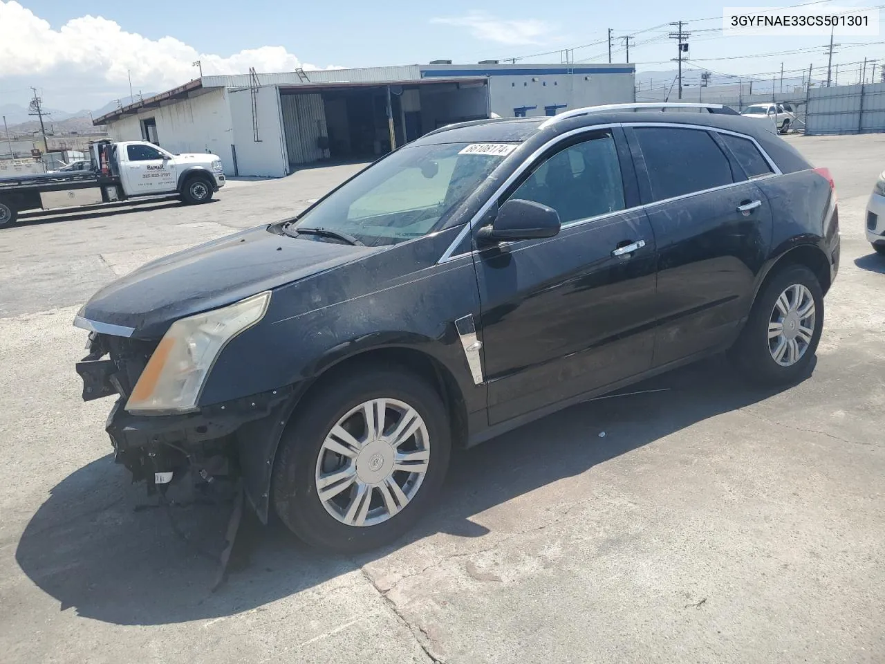 3GYFNAE33CS501301 2012 Cadillac Srx Luxury Collection