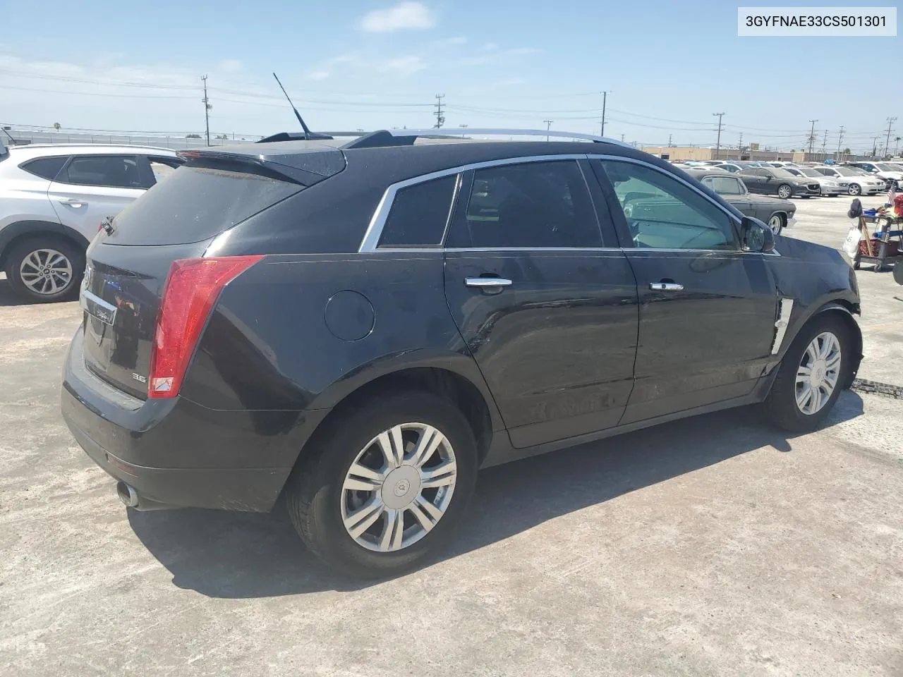 2012 Cadillac Srx Luxury Collection VIN: 3GYFNAE33CS501301 Lot: 66108174