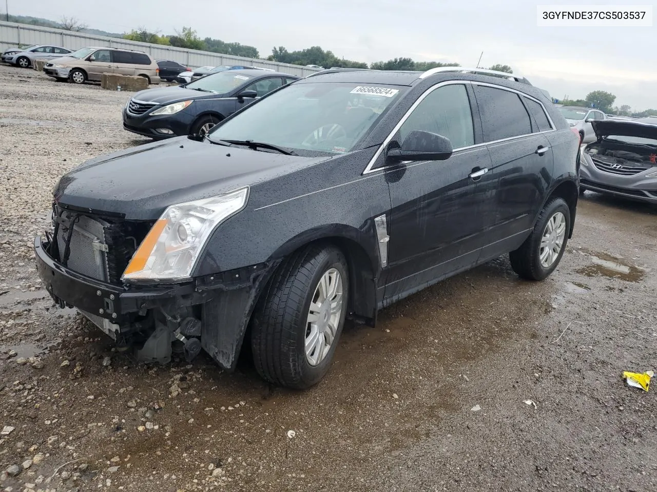 3GYFNDE37CS503537 2012 Cadillac Srx Luxury Collection