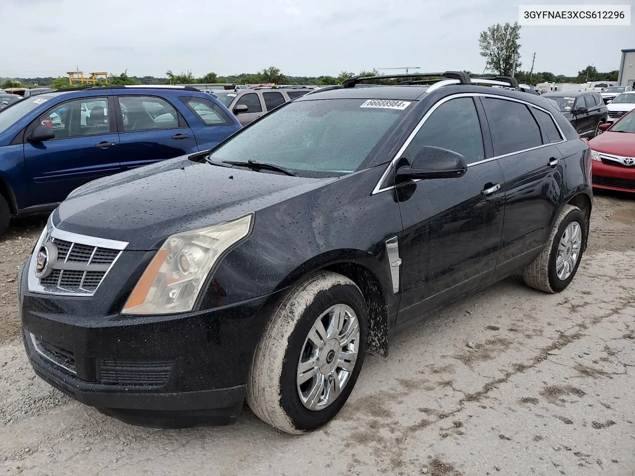 2012 Cadillac Srx Luxury Collection VIN: 3GYFNAE3XCS612296 Lot: 66688984