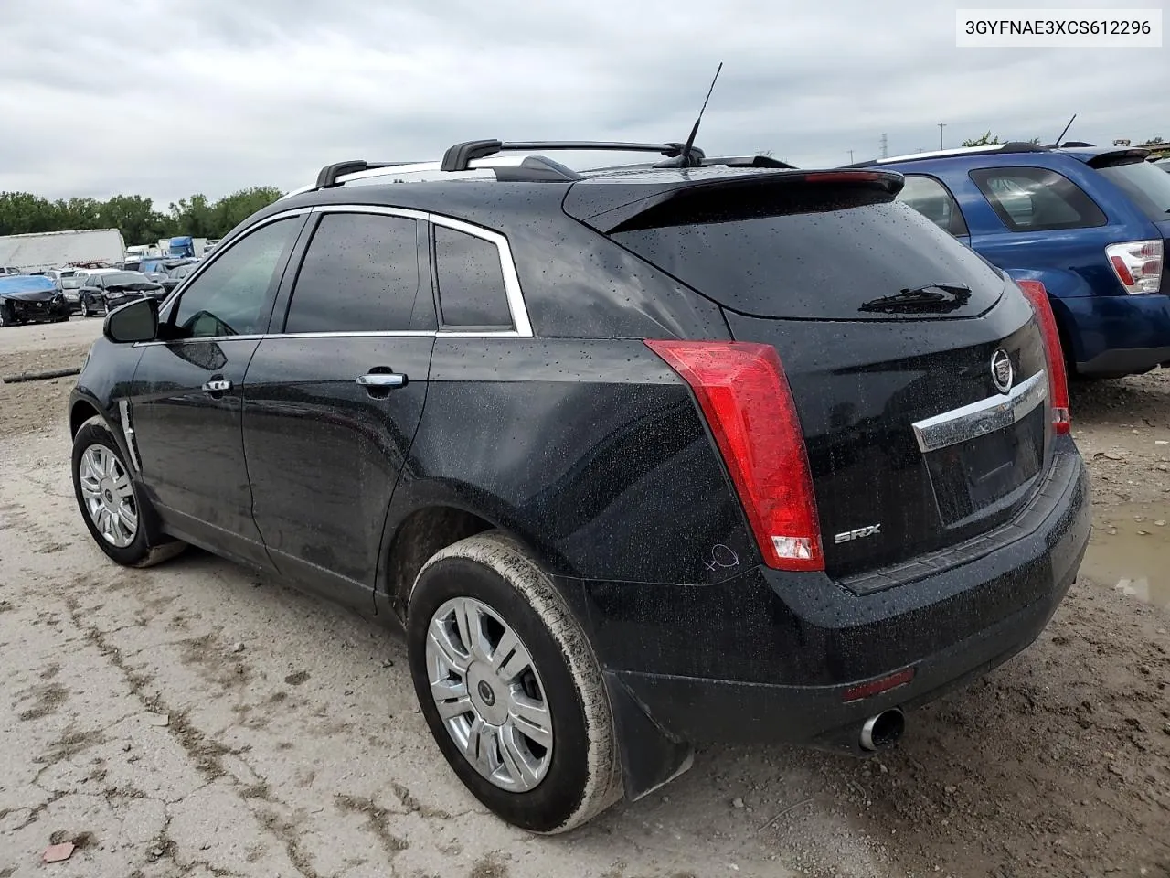 3GYFNAE3XCS612296 2012 Cadillac Srx Luxury Collection