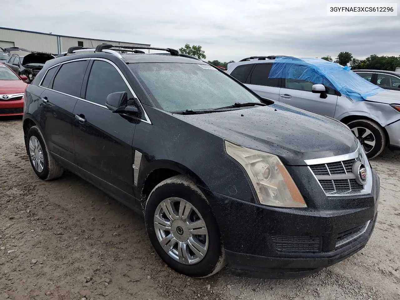 3GYFNAE3XCS612296 2012 Cadillac Srx Luxury Collection