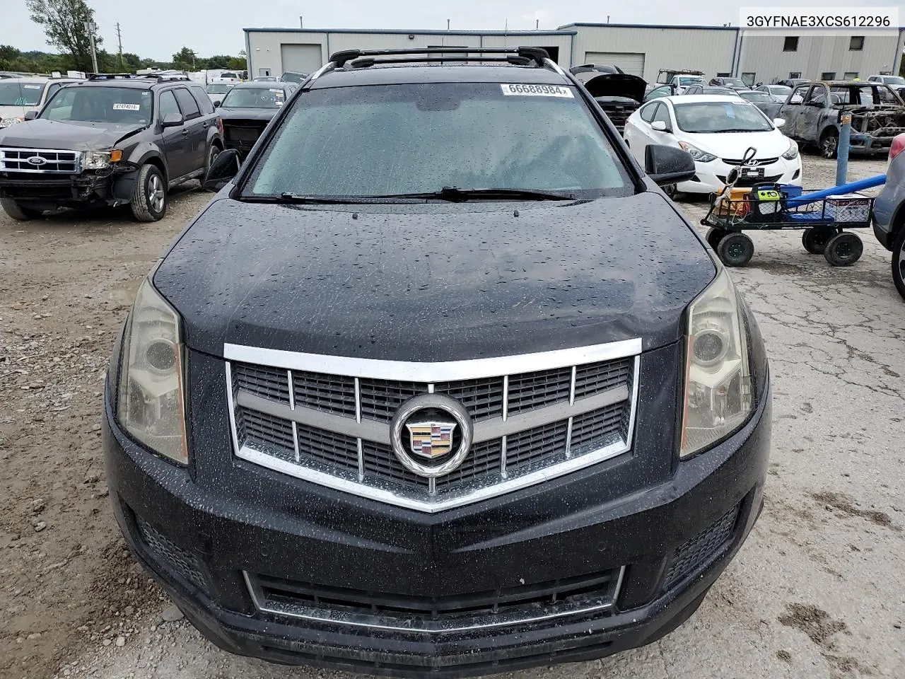 3GYFNAE3XCS612296 2012 Cadillac Srx Luxury Collection