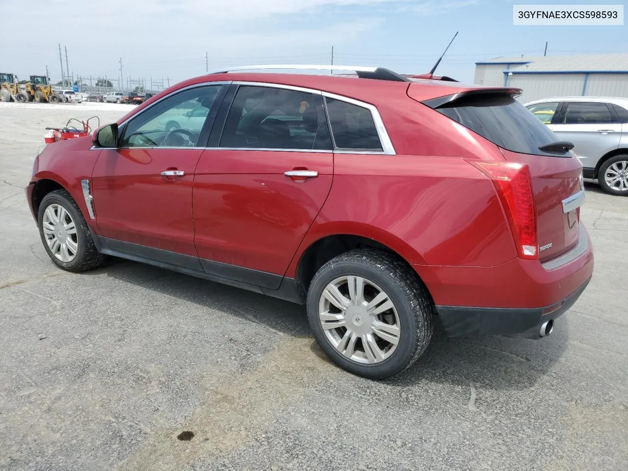 2012 Cadillac Srx Luxury Collection VIN: 3GYFNAE3XCS598593 Lot: 66754214