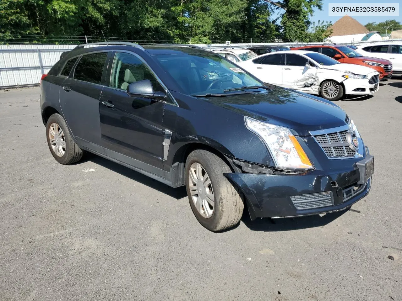 2012 Cadillac Srx Luxury Collection VIN: 3GYFNAE32CS585479 Lot: 66821944