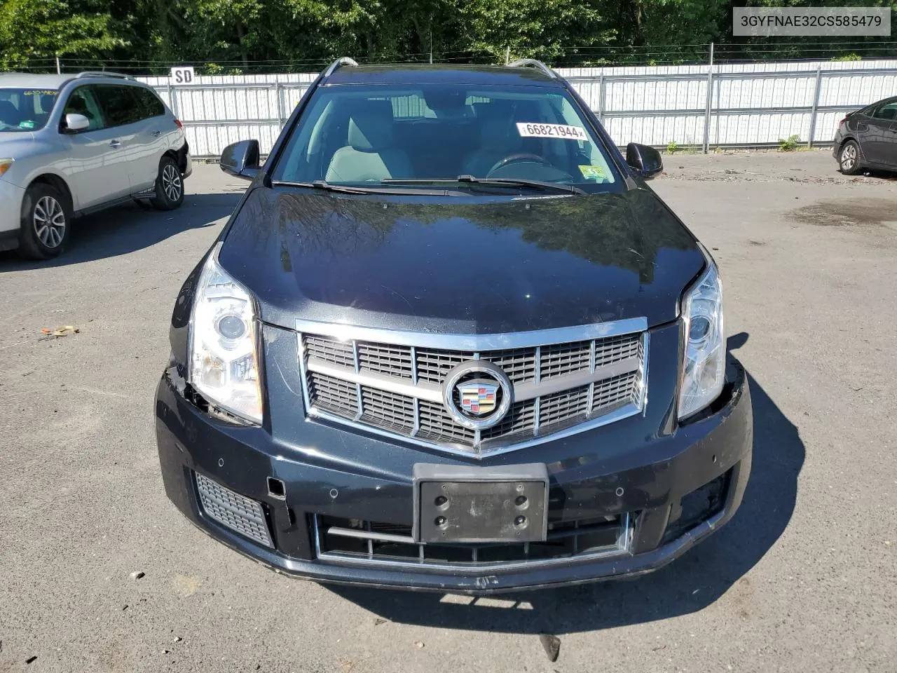 2012 Cadillac Srx Luxury Collection VIN: 3GYFNAE32CS585479 Lot: 66821944