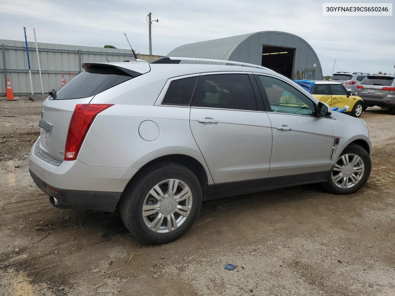 3GYFNAE39CS650246 2012 Cadillac Srx Luxury Collection