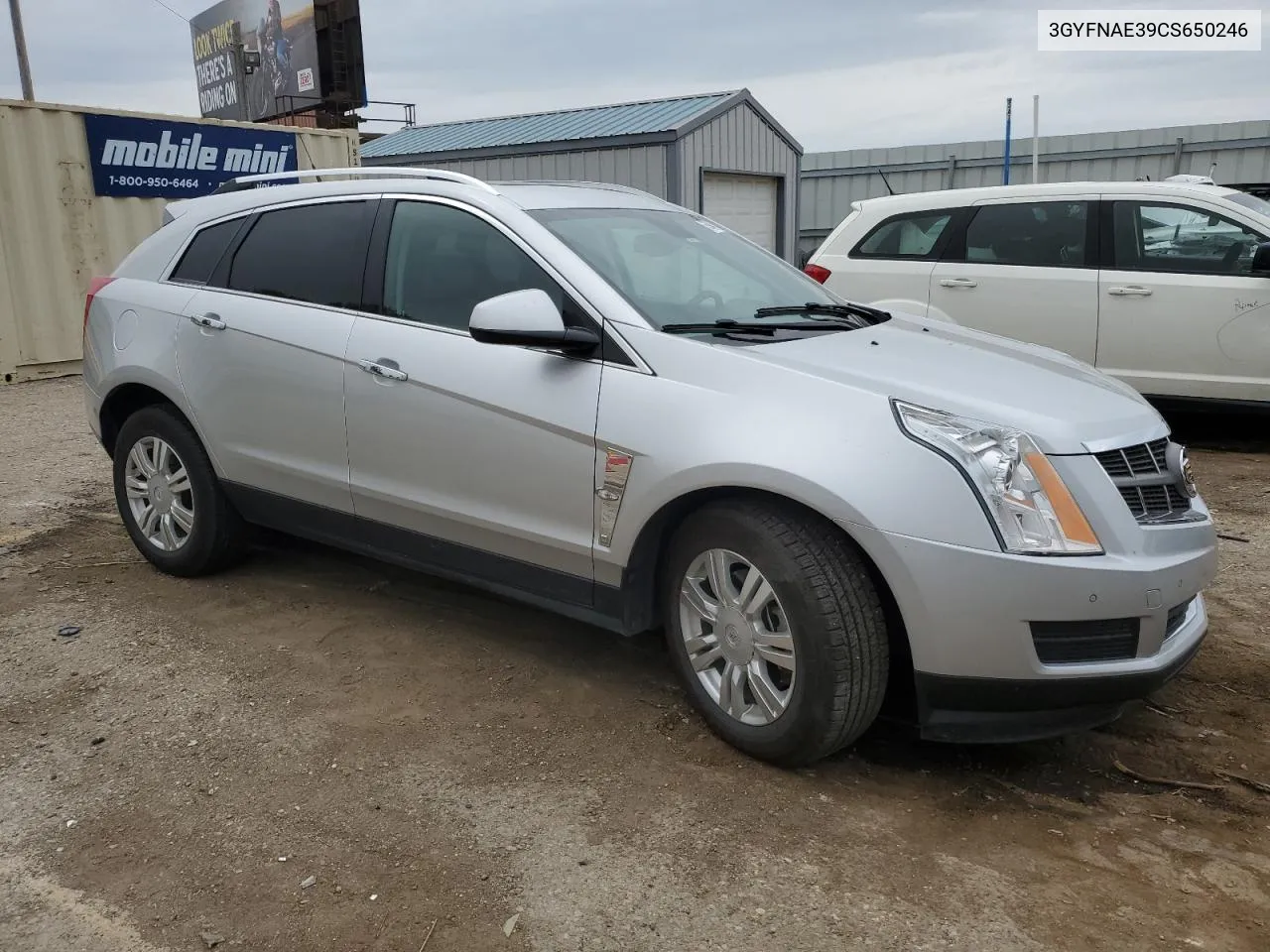 3GYFNAE39CS650246 2012 Cadillac Srx Luxury Collection