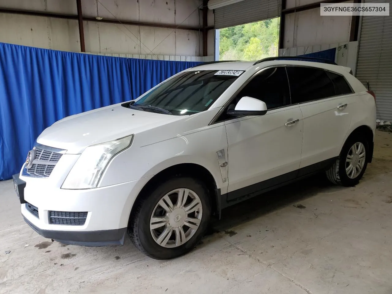 2012 Cadillac Srx VIN: 3GYFNGE36CS657304 Lot: 67283924