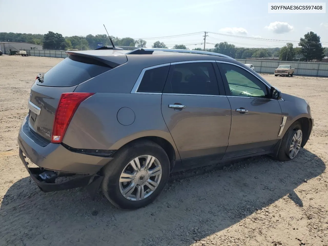 3GYFNAE36CS597408 2012 Cadillac Srx Luxury Collection