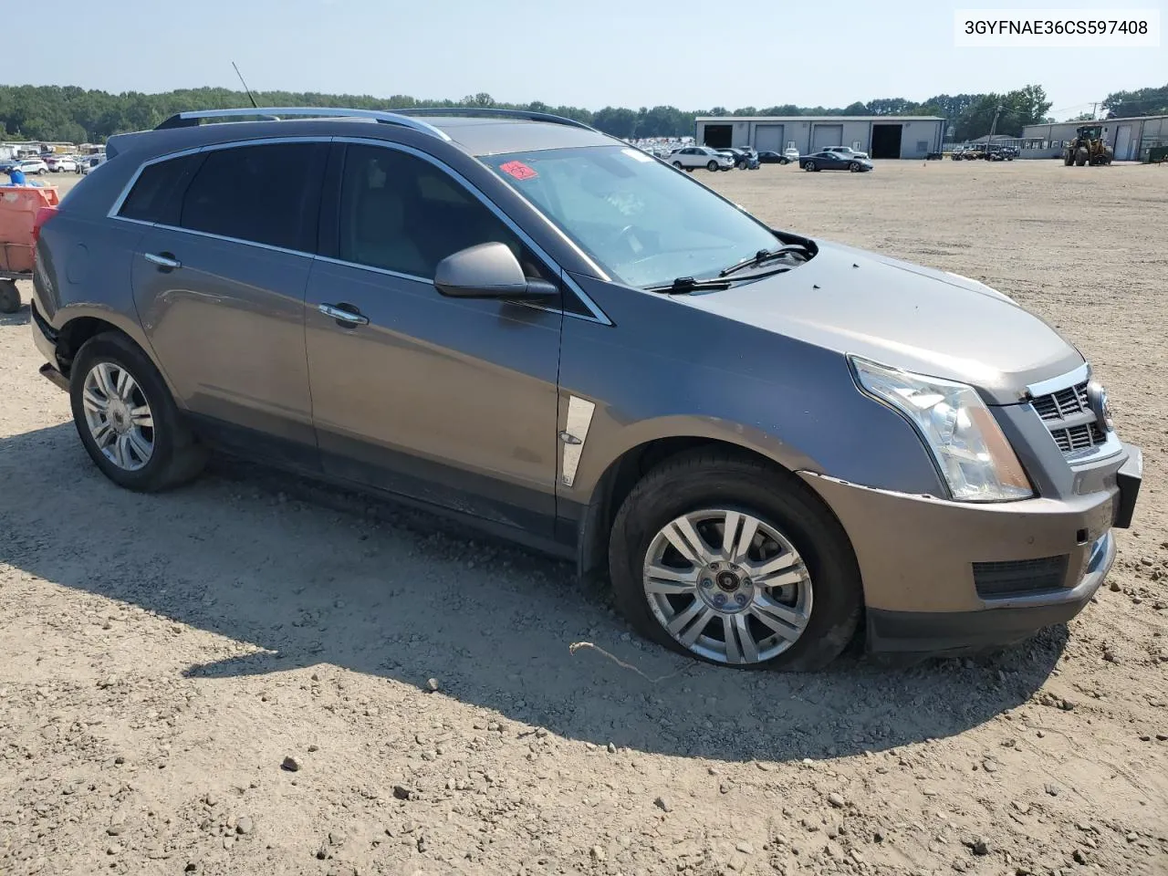 3GYFNAE36CS597408 2012 Cadillac Srx Luxury Collection