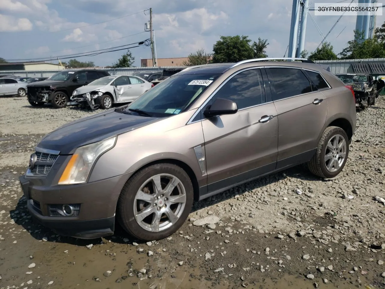 2012 Cadillac Srx Performance Collection VIN: 3GYFNBE33CS564257 Lot: 67512384