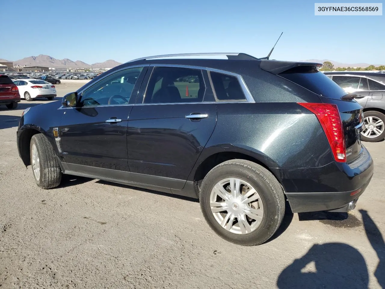 2012 Cadillac Srx Luxury Collection VIN: 3GYFNAE36CS568569 Lot: 67734114