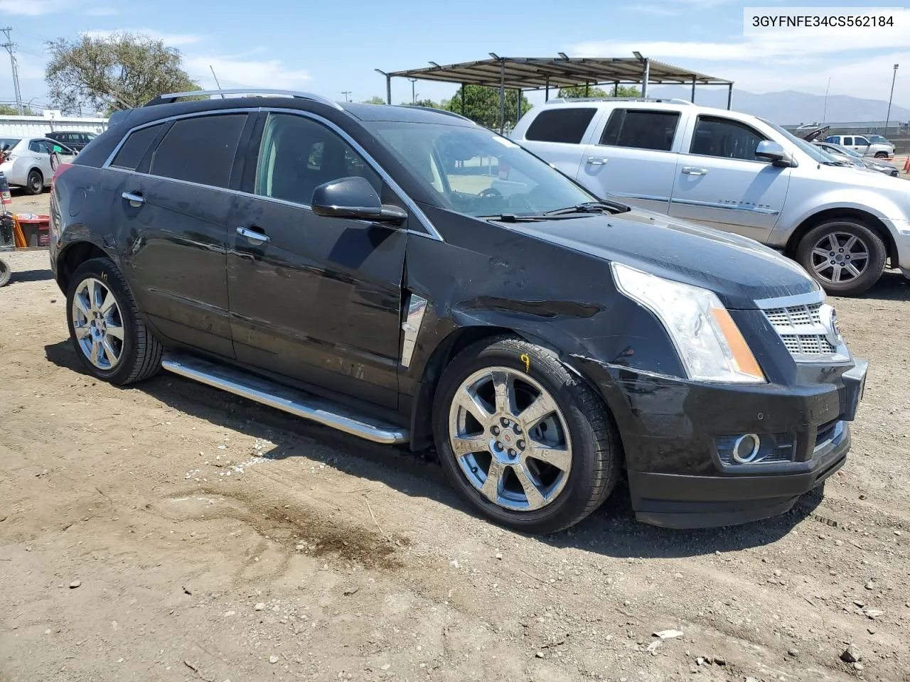 3GYFNFE34CS562184 2012 Cadillac Srx Premium Collection