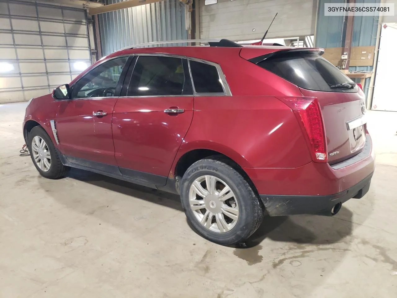 2012 Cadillac Srx Luxury Collection VIN: 3GYFNAE36CS574081 Lot: 67951084