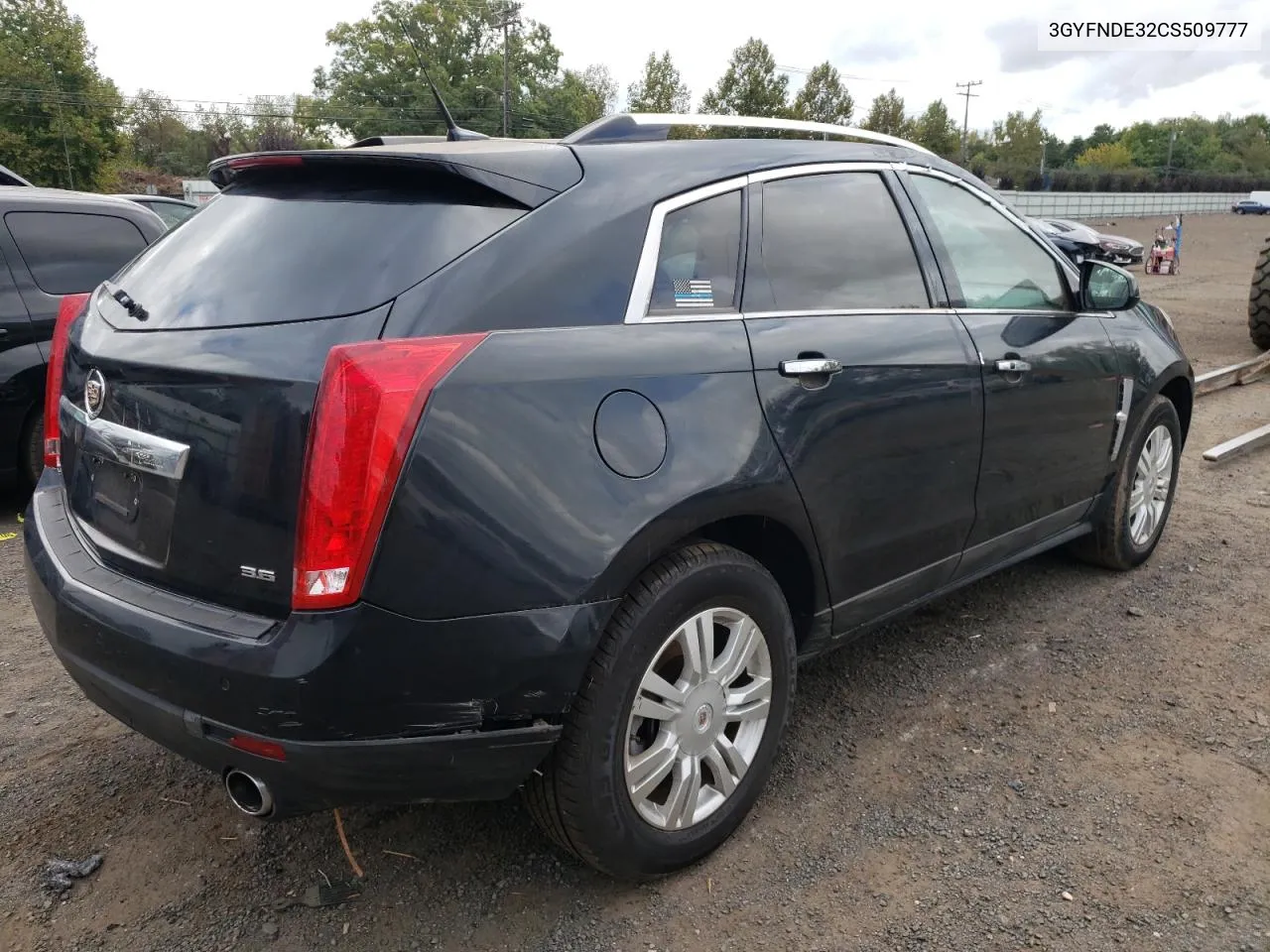 3GYFNDE32CS509777 2012 Cadillac Srx Luxury Collection