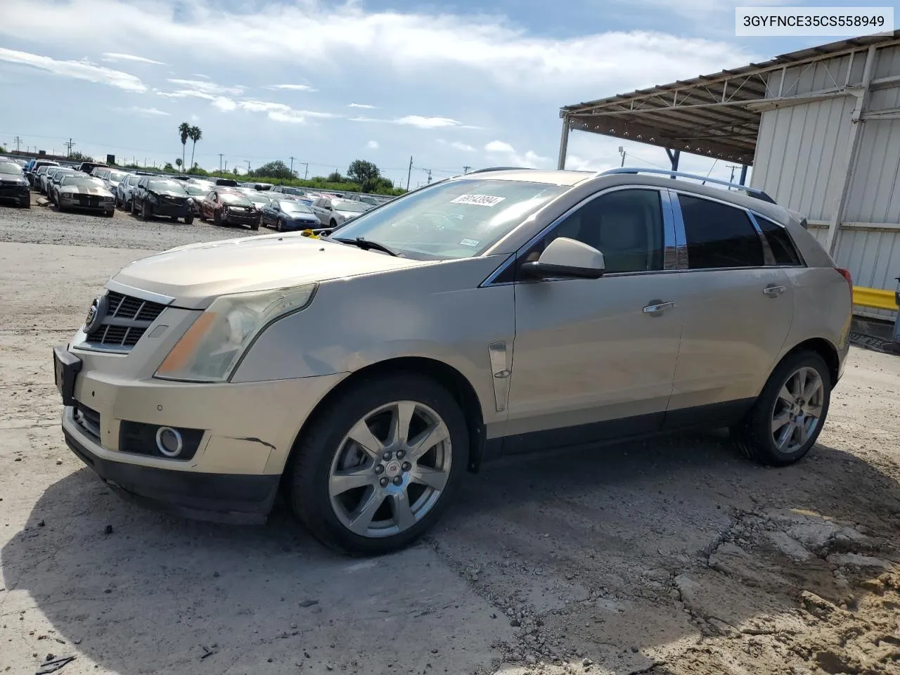 3GYFNCE35CS558949 2012 Cadillac Srx Premium Collection