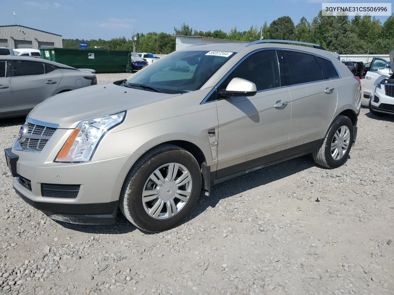 2012 Cadillac Srx Luxury Collection VIN: 3GYFNAE31CS506996 Lot: 69207244