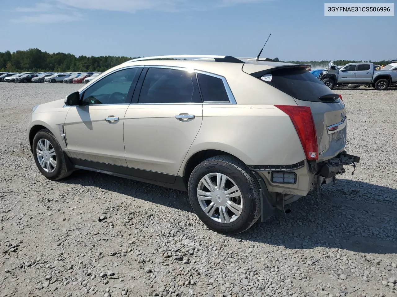 2012 Cadillac Srx Luxury Collection VIN: 3GYFNAE31CS506996 Lot: 69207244