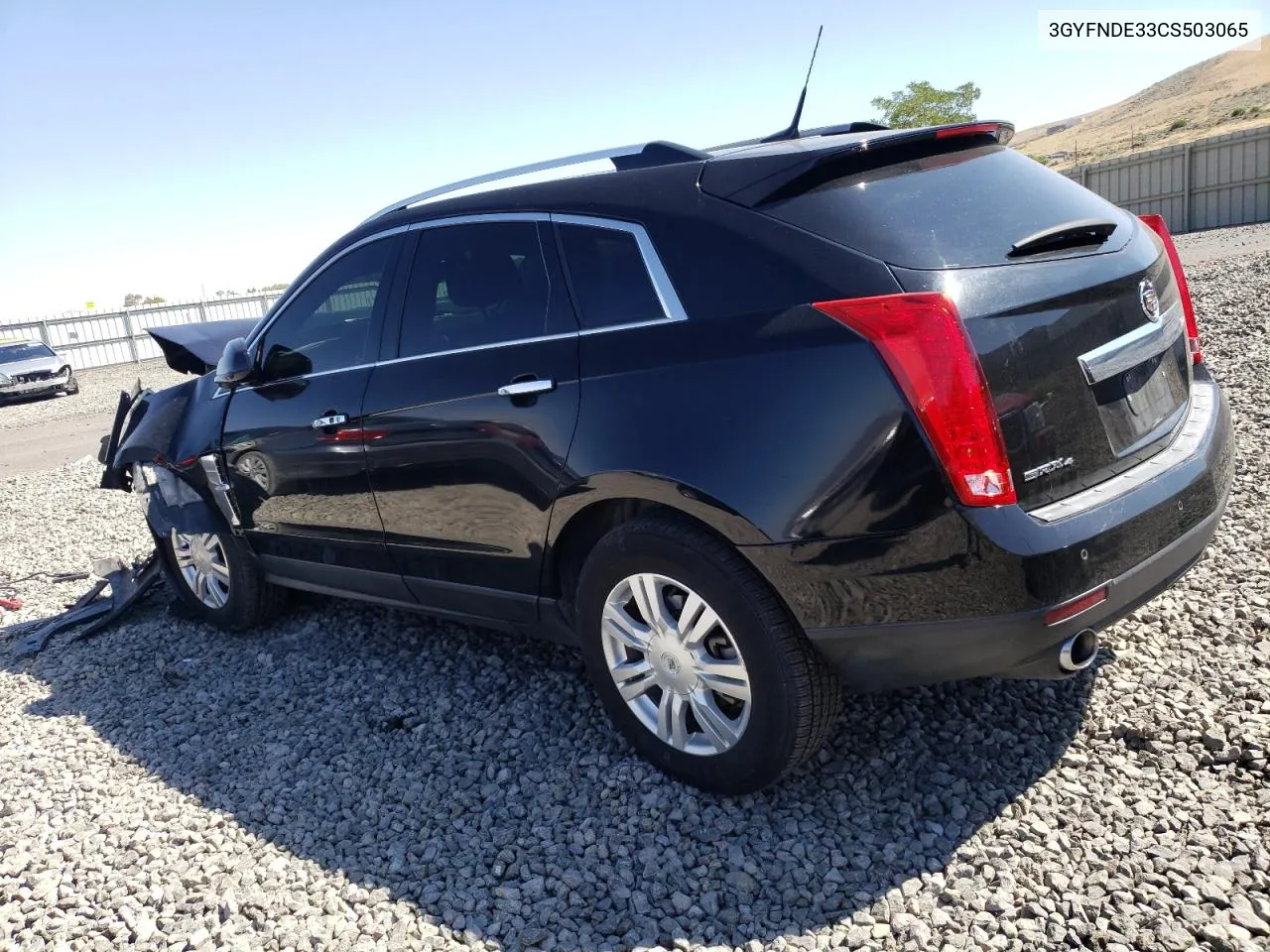 2012 Cadillac Srx Luxury Collection VIN: 3GYFNDE33CS503065 Lot: 69423834