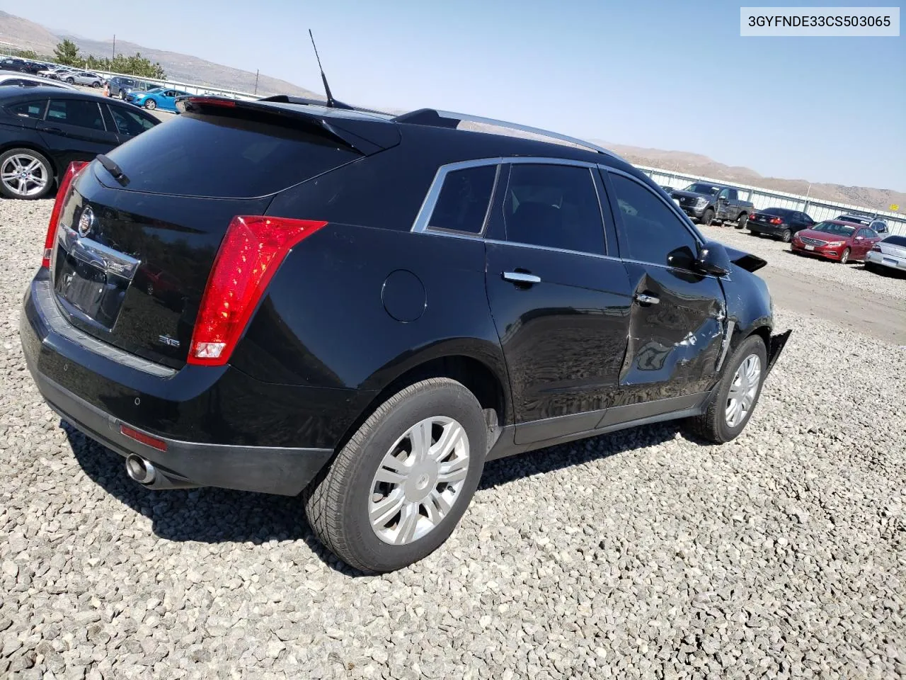 2012 Cadillac Srx Luxury Collection VIN: 3GYFNDE33CS503065 Lot: 69423834