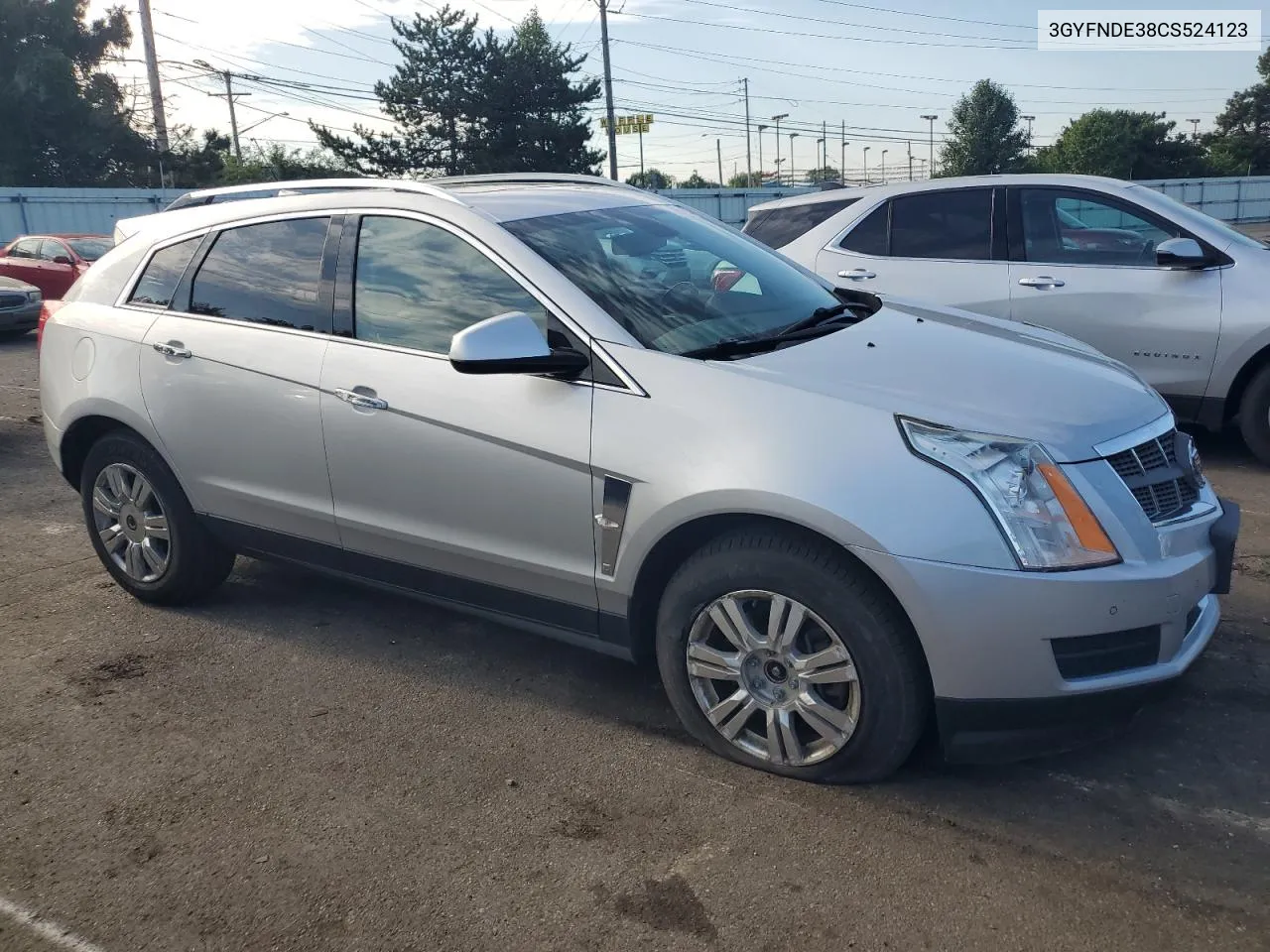 2012 Cadillac Srx Luxury Collection VIN: 3GYFNDE38CS524123 Lot: 69503234