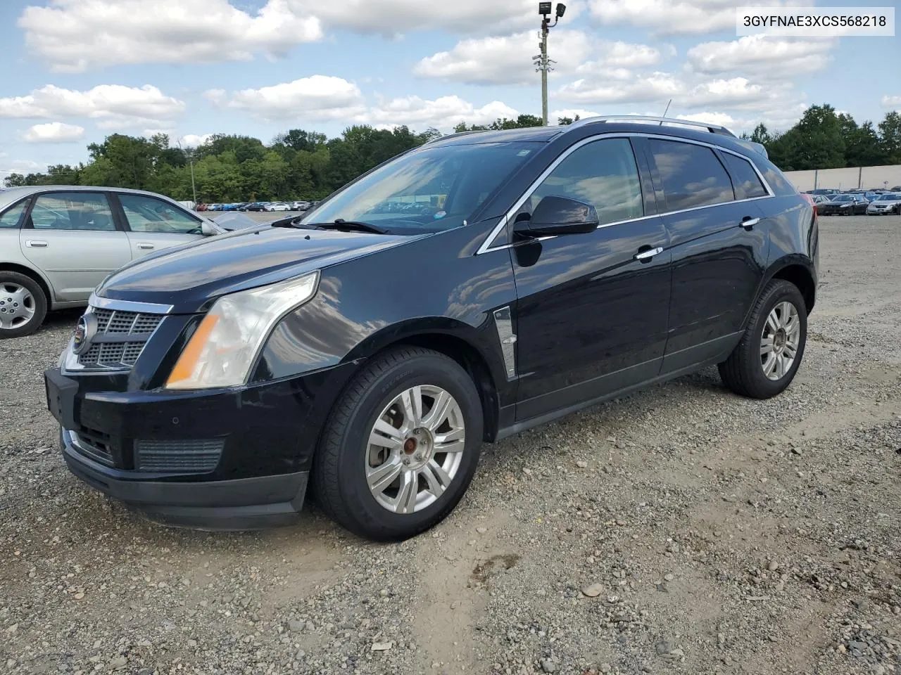 3GYFNAE3XCS568218 2012 Cadillac Srx Luxury Collection