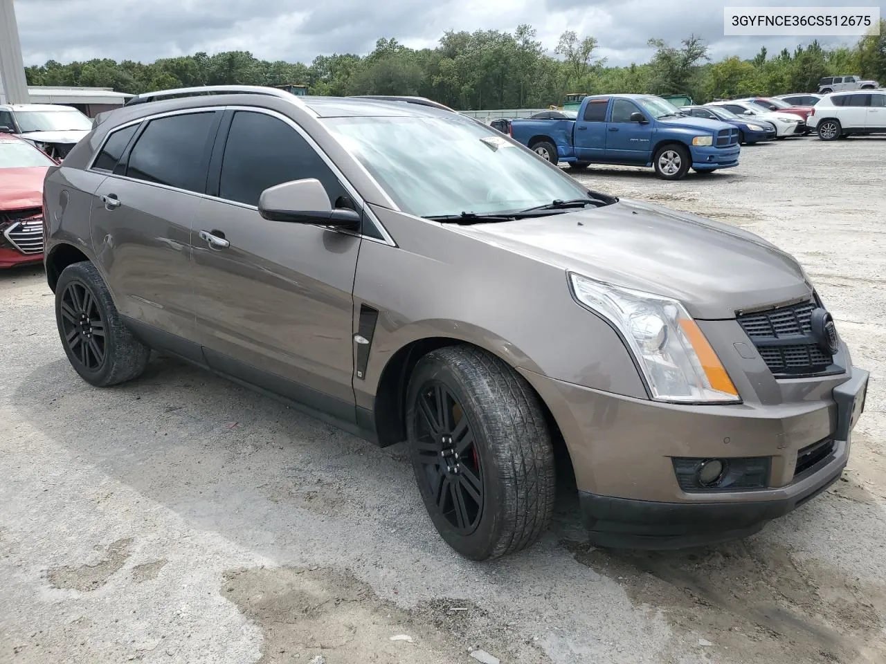 3GYFNCE36CS512675 2012 Cadillac Srx Premium Collection