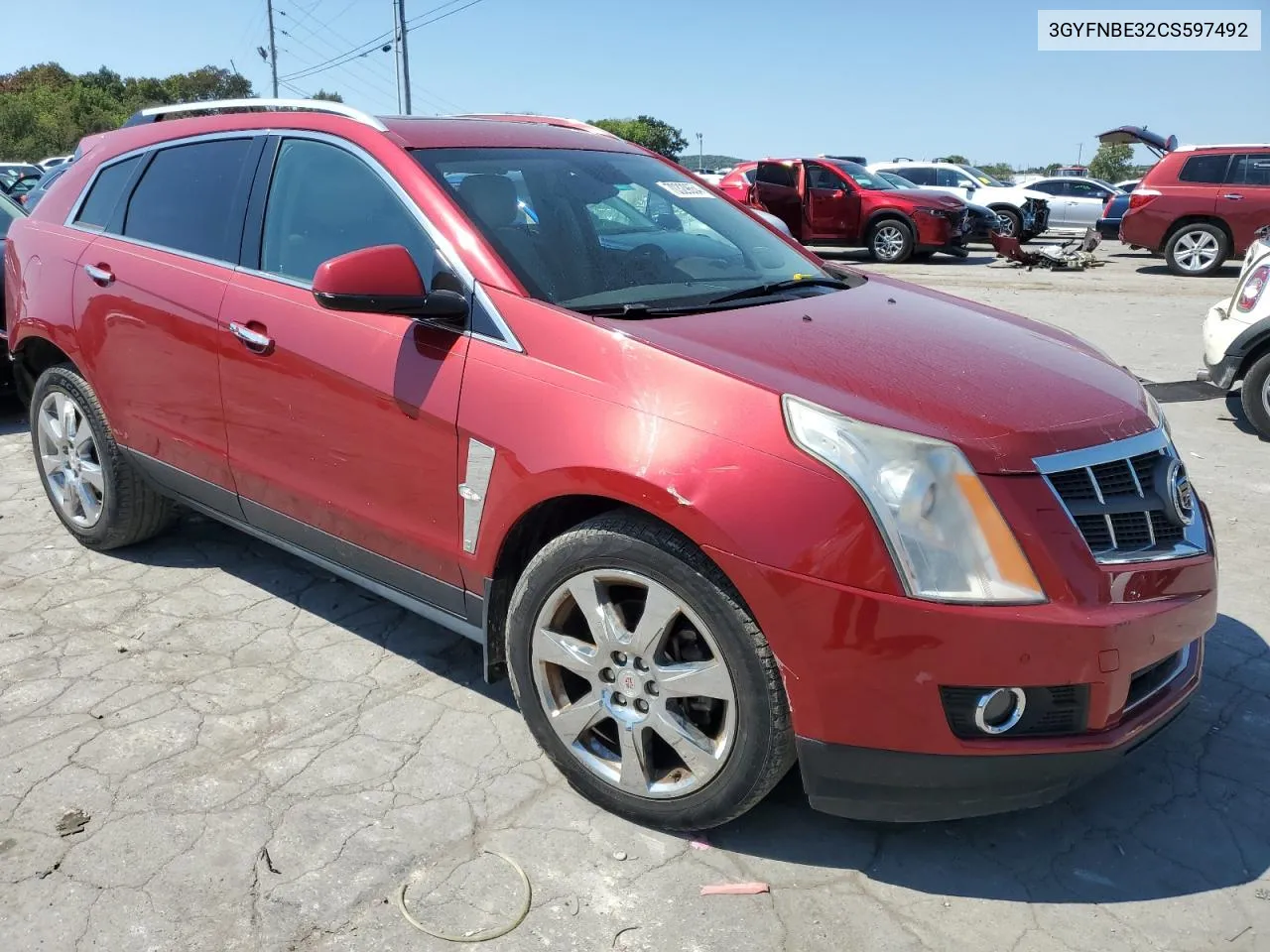 3GYFNBE32CS597492 2012 Cadillac Srx Performance Collection