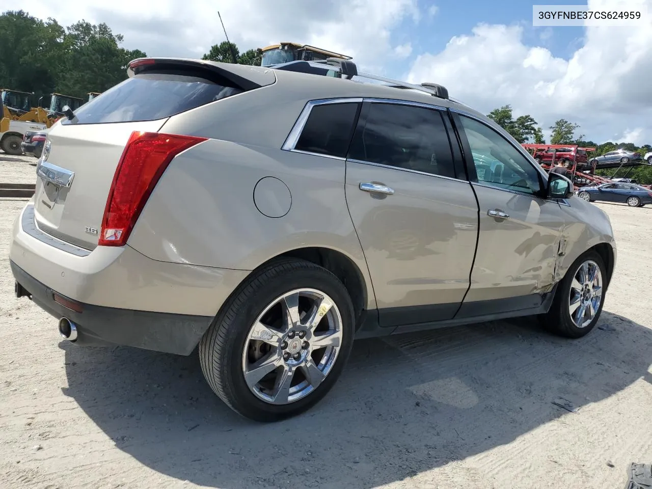 3GYFNBE37CS624959 2012 Cadillac Srx Performance Collection