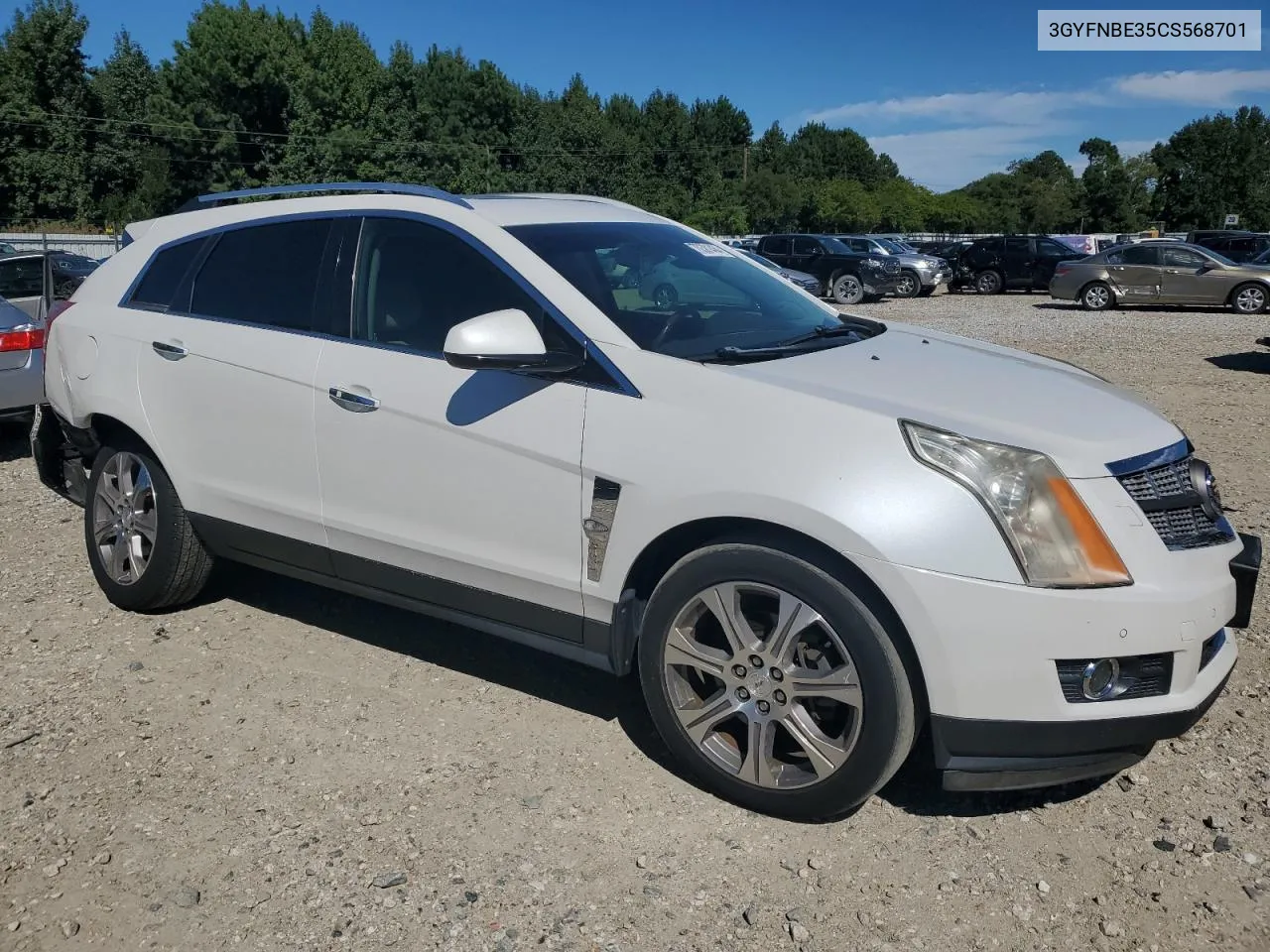 2012 Cadillac Srx Performance Collection VIN: 3GYFNBE35CS568701 Lot: 70381464