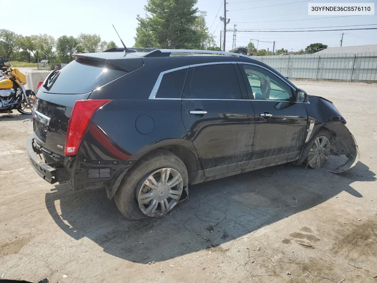 2012 Cadillac Srx Luxury Collection VIN: 3GYFNDE36CS576110 Lot: 70514524